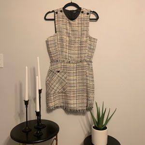 Tweed Buttoned Romper from Zara